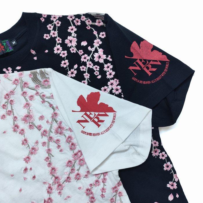 新品未使用エヴァンゲリオンEVA×錦綾波レイ着物&夜桜柄刺繍 | ヤマダ 