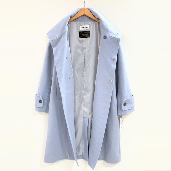 Cynical（シニカル） スタンドカラーウールコート 552-94010 cynical