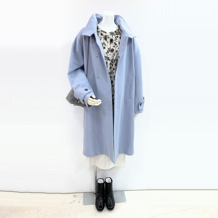 Cynical（シニカル） スタンドカラーウールコート 552-94010 cynical