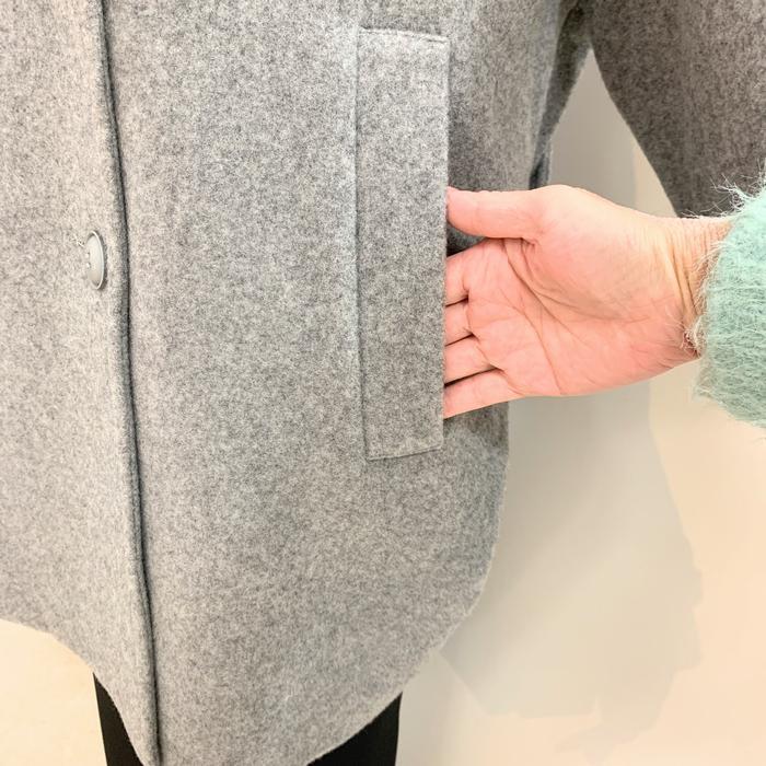 Cynical（シニカル） ウールテーラードコート 552-94015 cynical 毛100