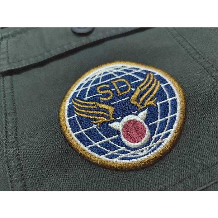 【極美品】TEAM TAISAN レーシングジャケット L 刺繍 ロゴ アドバン STUDIO D'ARTISAN（ステュディオ・ダ・ルチザン） ジャケット レトロ