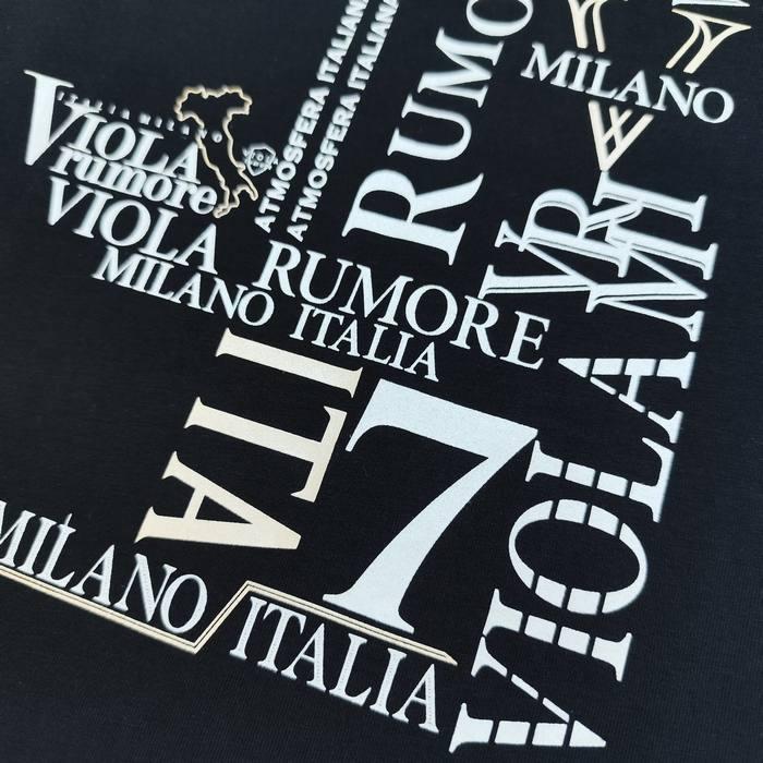 VIOLA rumore（ヴィオラ ルモーレ） 半袖Tシャツ 高周波プリント