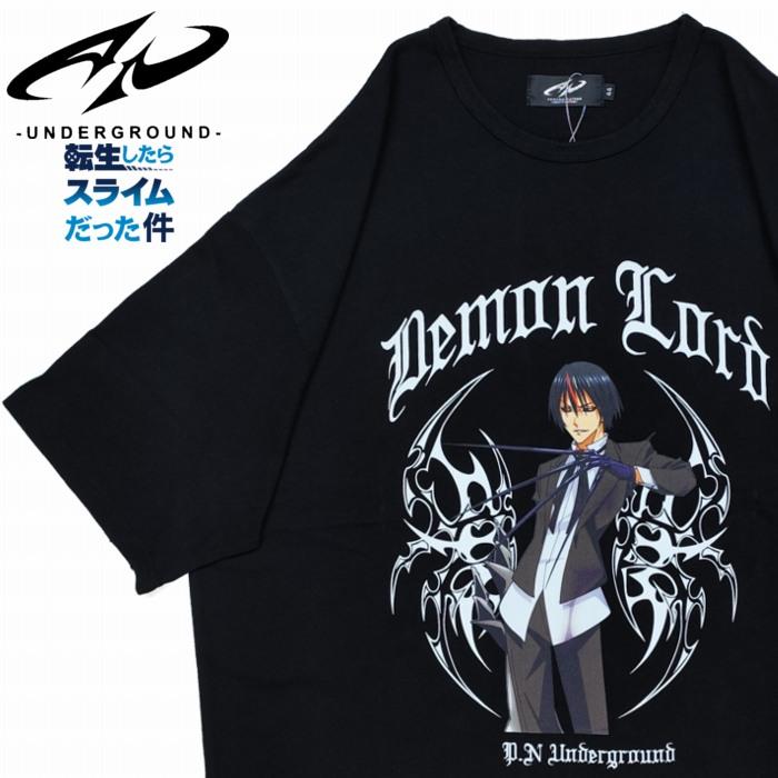 半袖Tシャツ ディアブロ 原初の黒 ダメージ ワイドシルェット 716607