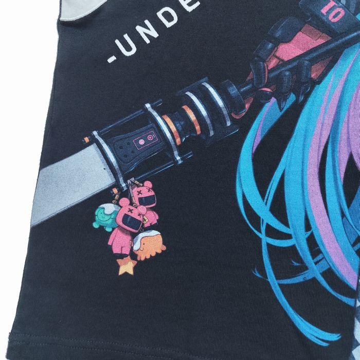 半袖Tシャツ バック・レーシングミク 初音ミク 黒星紅白 726412