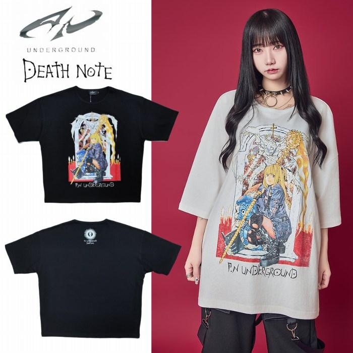 半袖Tシャツ ミサ 弥 海砂 死神レム 744140 UNDERGROUND 半袖Tシャツ ミサ 弥 海砂 死神レム 744140 UNDERGROUND