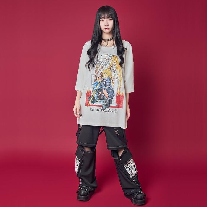 半袖Tシャツ ミサ 弥 海砂 死神レム 744140 UNDERGROUND 半袖Tシャツ ミサ 弥 海砂 死神レム 744140 UNDERGROUND
