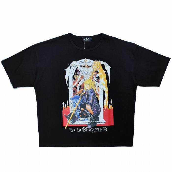 半袖Tシャツ ミサ 弥 海砂 死神レム 744140 UNDERGROUND 半袖Tシャツ ミサ 弥 海砂 死神レム 744140 UNDERGROUND