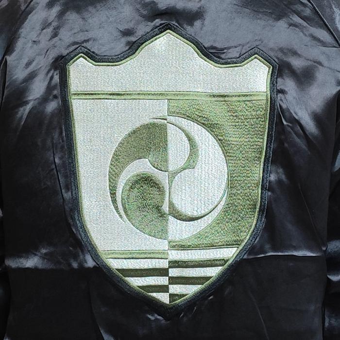 (ユキオ)スカジャン 風神 雷神 俵屋宗達 モチーフ リバーシブル 風雷神（風神雷神） 2Lサイズ - 大熊商会｜上野アメ横のスカジャン専門店