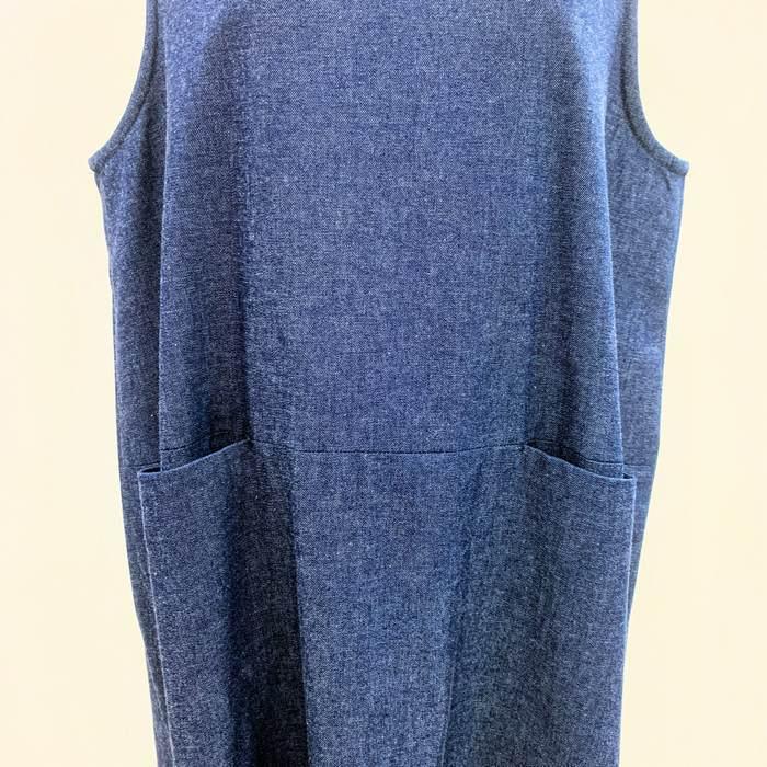 デニムジャンパースカート 日本製 8000-121-10 Leshy Forest 綿100