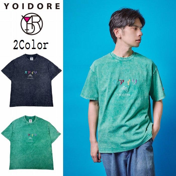 YOIDORE 半袖Tシャツ おあいそ ピグメント加工 オアイソ 825710