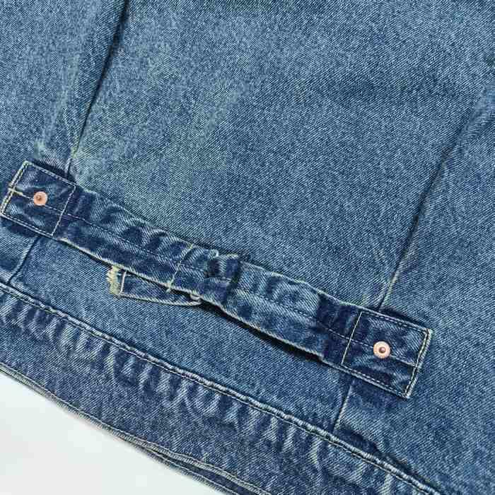 Gジャン デニムジャケット USED加工 1st ヴィンテージ風 色落ち加工