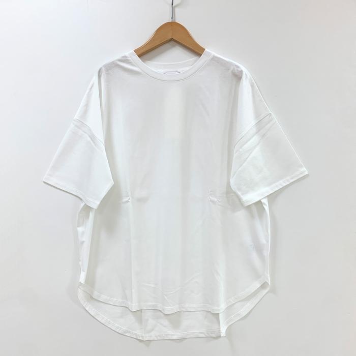 ドライタッチTシャツ 980-23131 vingtrois コットン100％ ビッグT 