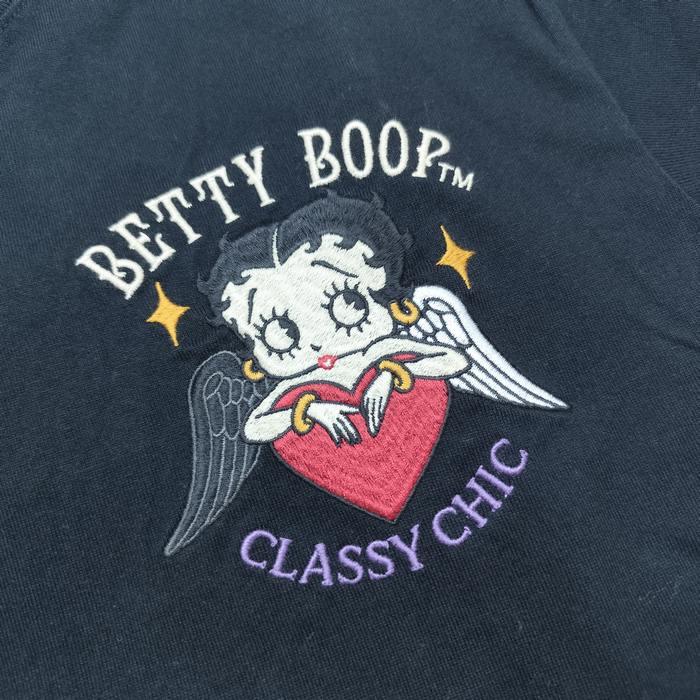 BETTY BOOP（ベティ ブープ） 半袖Tシャツ 天使と悪魔 翼の生えた