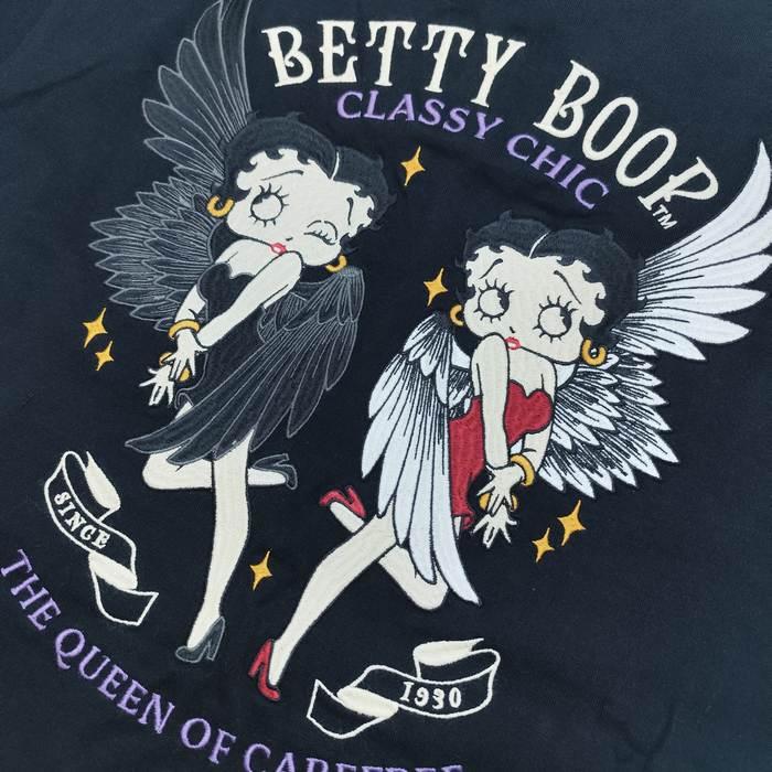 レア　天使　ベティ・ブープ イラスト Tシャツ　ヴィンデージ アメリカ製 BETTY BOOP（ベティ ブープ） 半袖Tシャツ 天使と悪魔 翼の生えた