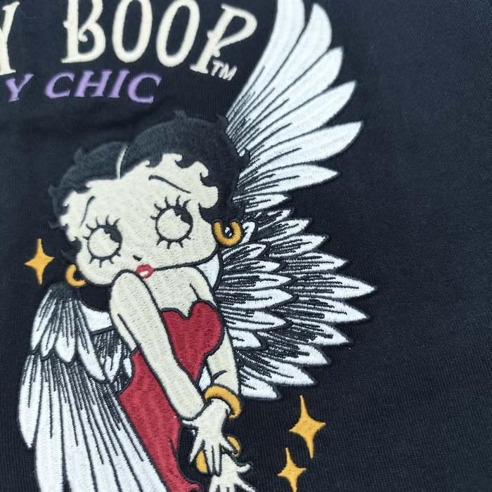 BETTY BOOP（ベティ ブープ） 半袖Tシャツ 天使と悪魔 翼の生えた