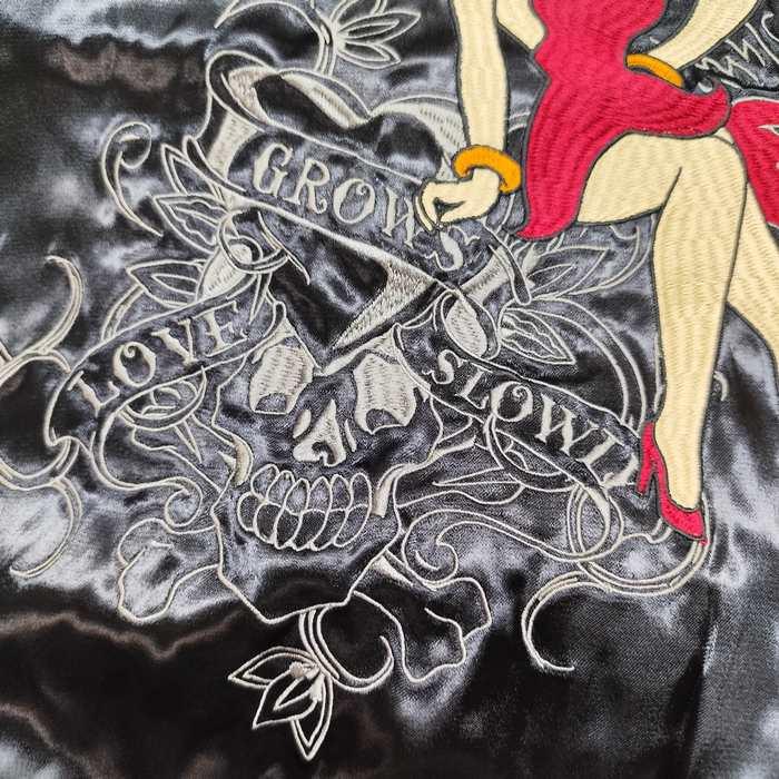 Ed Hardy（エド・ハーディー） スカジャン ベティちゃん スカルハート