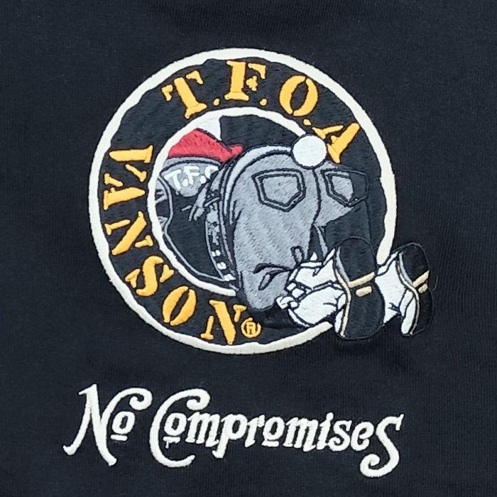 VANSON（バンソン） 長袖Tシャツ デスラビット TFOA デスラビ うさぎ
