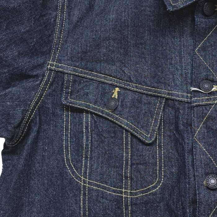 STUDIO D'ARTISAN（ステュディオ・ダ・ルチザン） Gジャン 14oz 左綾