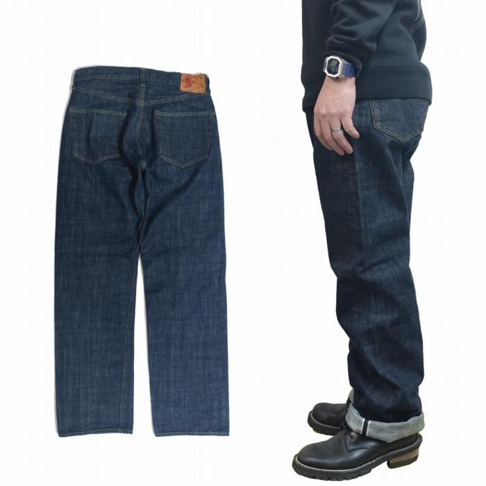 新品未使用、FOB factory GL3 DENIM F143（30） FOB FACTORY（エフオービーファクトリー） ワイドストレートデニム