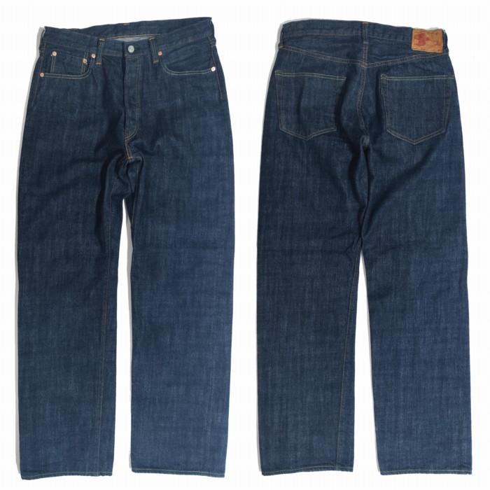 新品未使用、FOB factory GL3 DENIM F143（30） FOB FACTORY（エフオービーファクトリー） ワイドストレートデニム