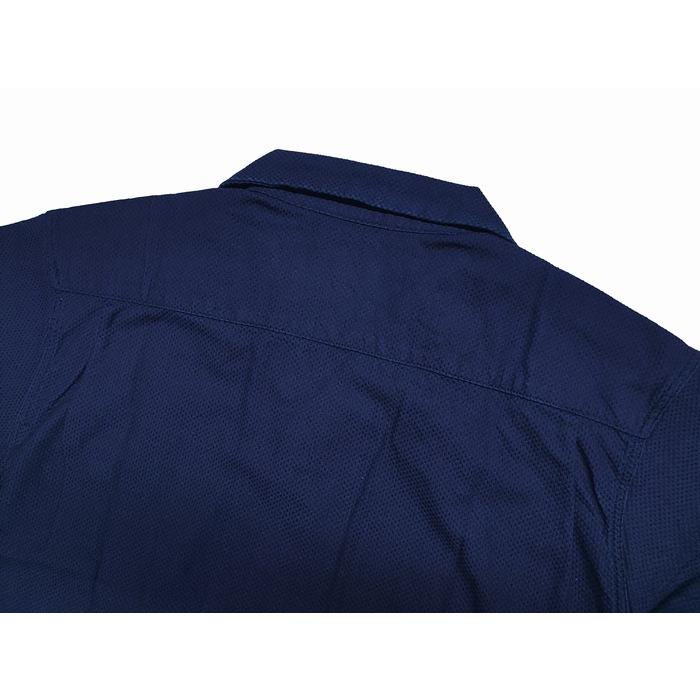 FOB FACTORY（エフオービーファクトリー） 半袖シャツ インディゴ 