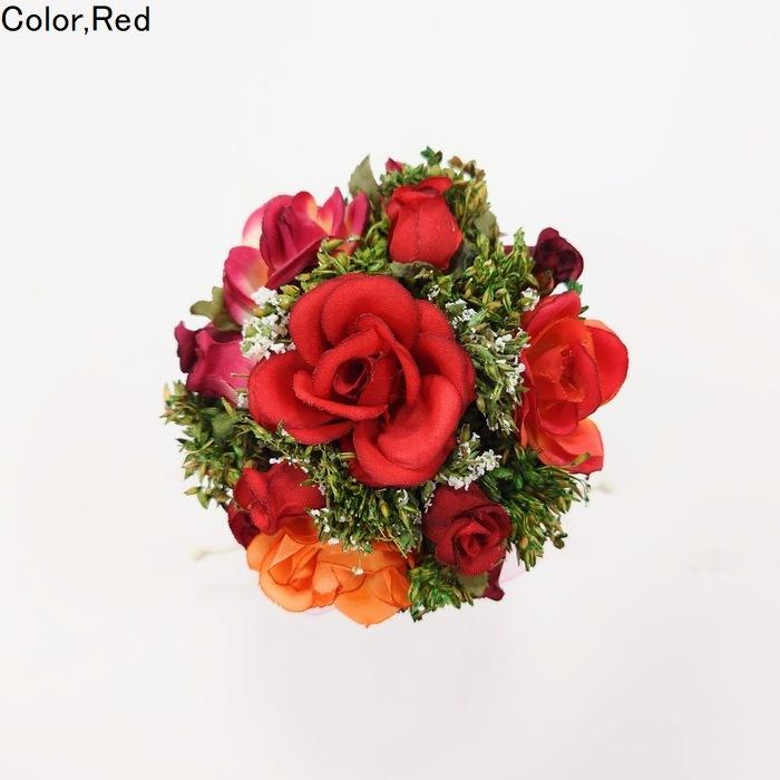 ローズフラワーアレンジメント 馬車 ha108 Beloved ビラビド 造花 薔薇