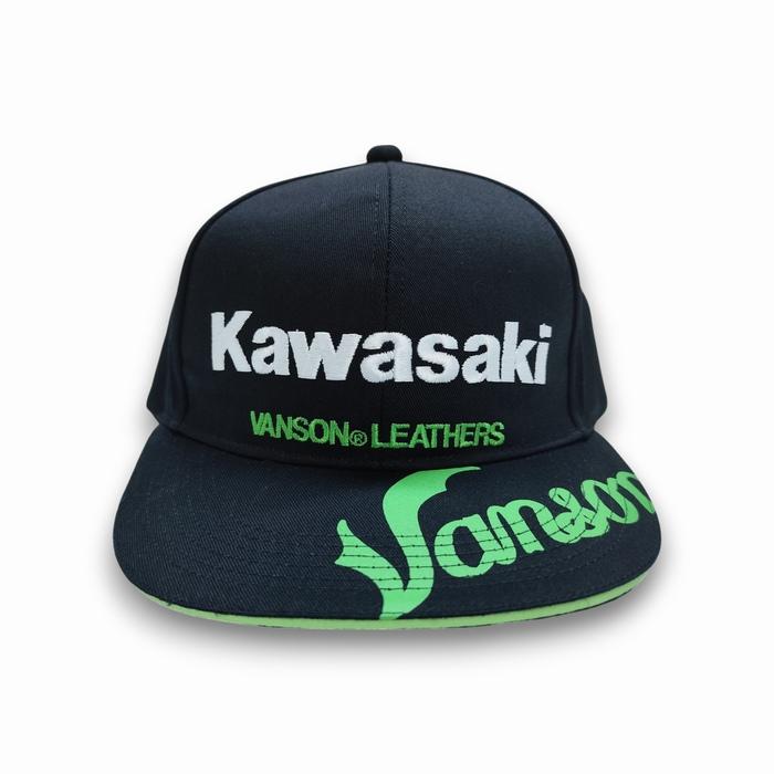新品未使用バンソンvanson デザインCAP VANSON（バンソン） ストリートに映える、重厚な刺繍が魅力の ベース