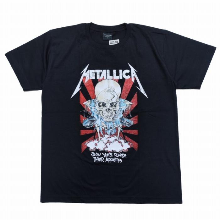 半袖Tシャツ メタリカ Metallica ドクロ バック無地 met-9 Broadway
