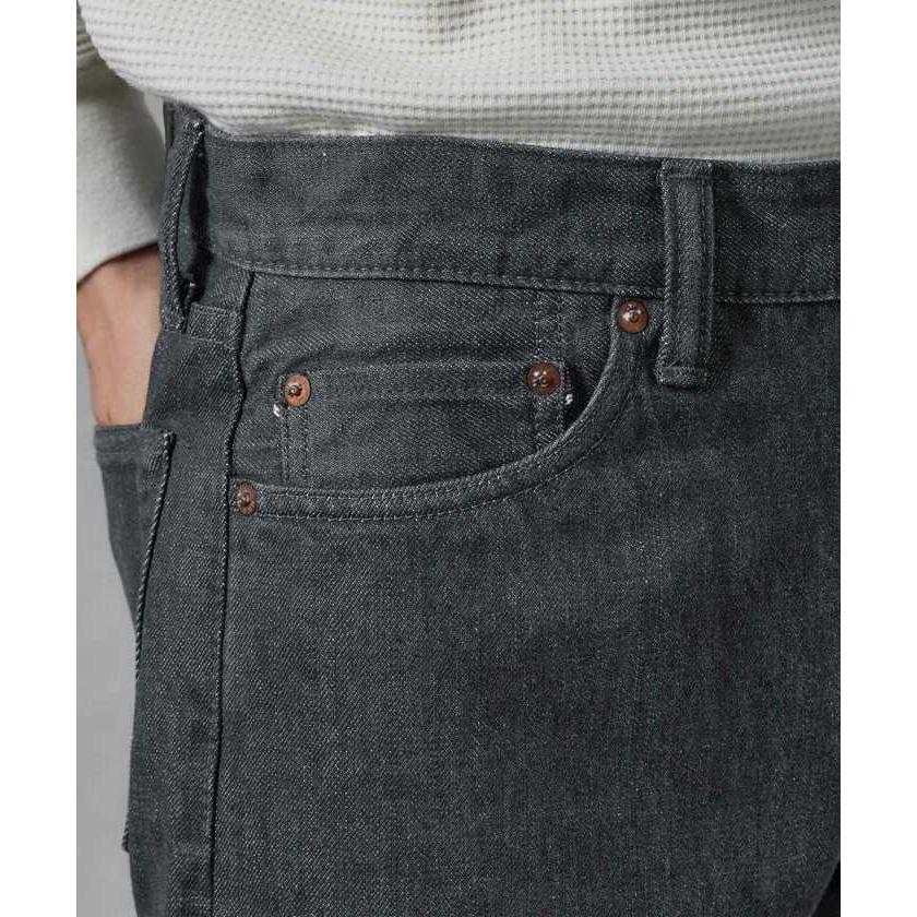 ジーンズ 14oz セルビッチ グレー ナローテーパード mxje1100 MOMOTARO JEANS 桃太郎ジーンズ 岡山 児島 日本製 ジップフライモデル｜plustokageya｜03