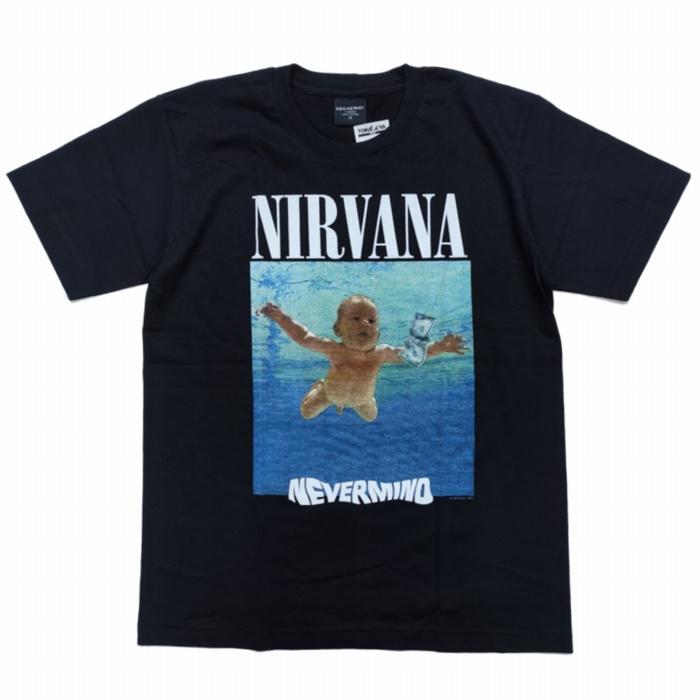 半袖Tシャツ NIRVANA ニルヴァーナ NEVERMIND カラー 赤ちゃん バック
