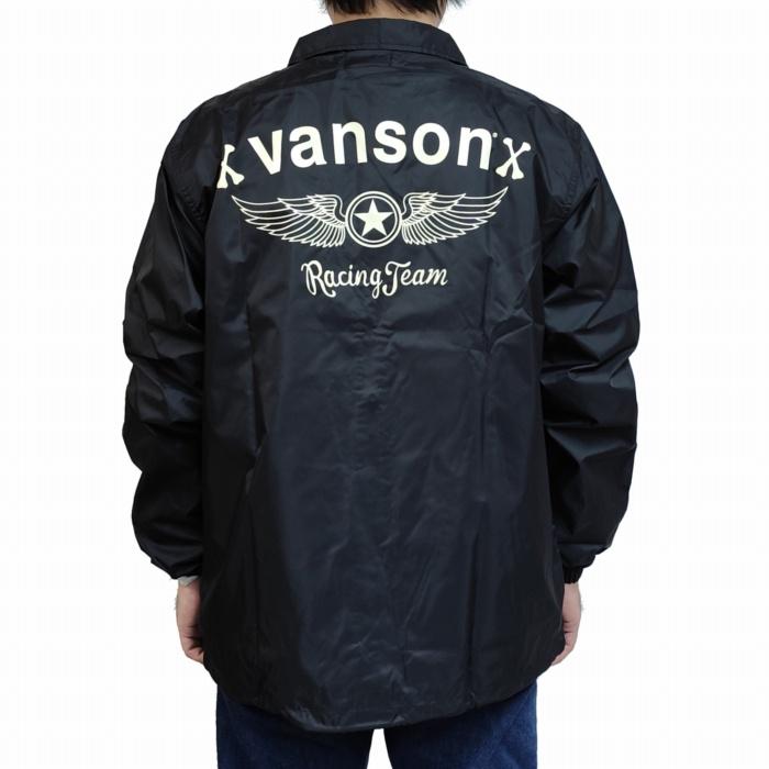 VANSON（バンソン） ワンスター ウイング ナイロン コーチジャケット