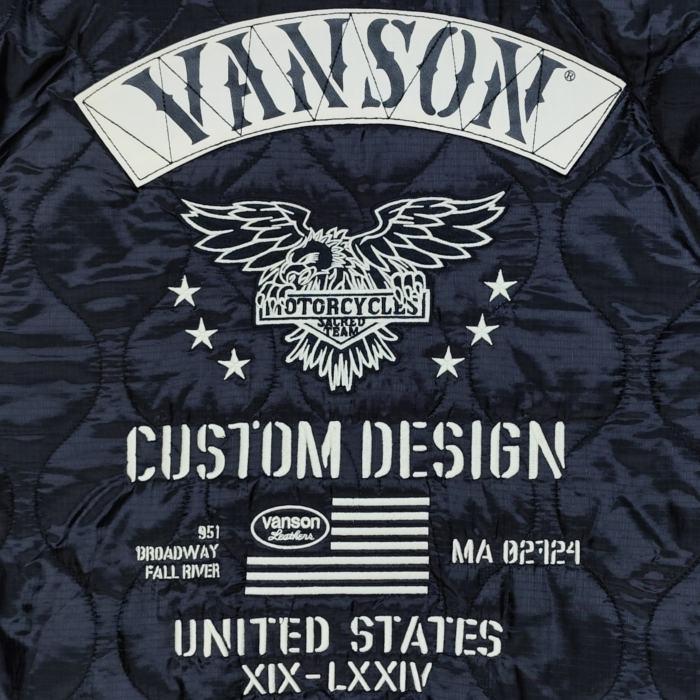 vanson グレー キルティングジャケット vanson グレー キルティングジャケット VANSON コート ジャケット