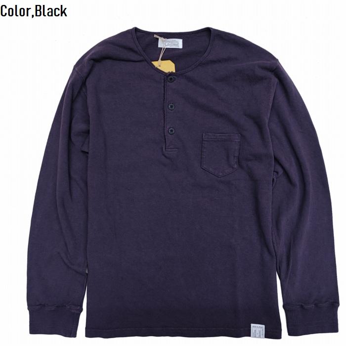 ORGUEIL（オルゲイユ） 長袖Tシャツ ヘンリーネック Henry Neck Long 