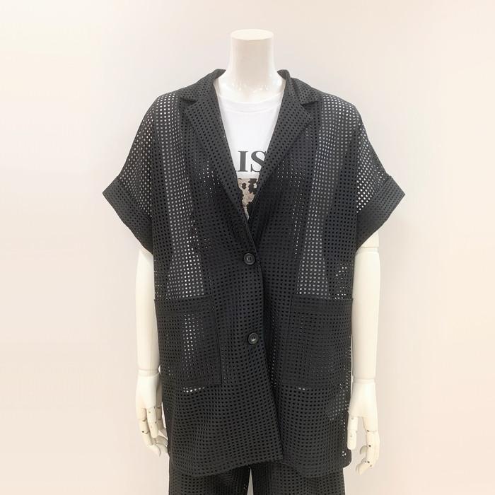 ROSIEE メッシュ半袖ジャケット R033203 セットアップ対応