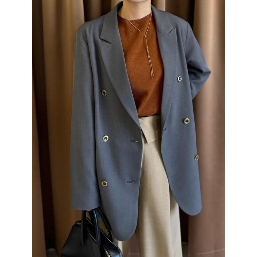 Acne Studios 】ピークドラペルダブルジャケット