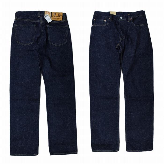 児島ジーンズ 20oz セルビッチ ネップ デニム ヴィンテージ ストレート