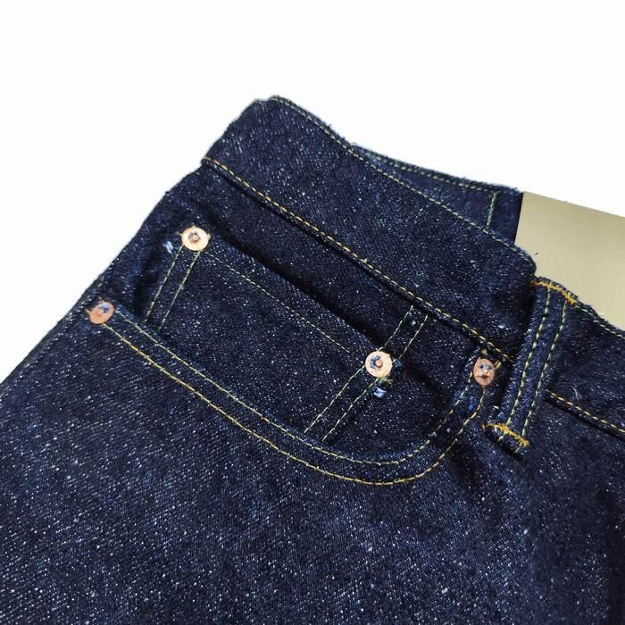 児島ジーンズ 20oz セルビッチ ネップ デニム ヴィンテージ ストレート