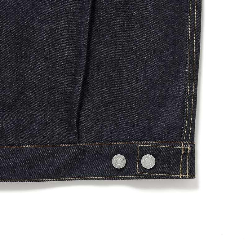 Gジャン 15oz 右綾デニム 2ndタイプデニムジャケット インディゴ sd-412 STUDIO D'ARTISAN ステュディオ・ダ・ルチザン アメカジ ダルチザン 日本製 ウォッシュの画像