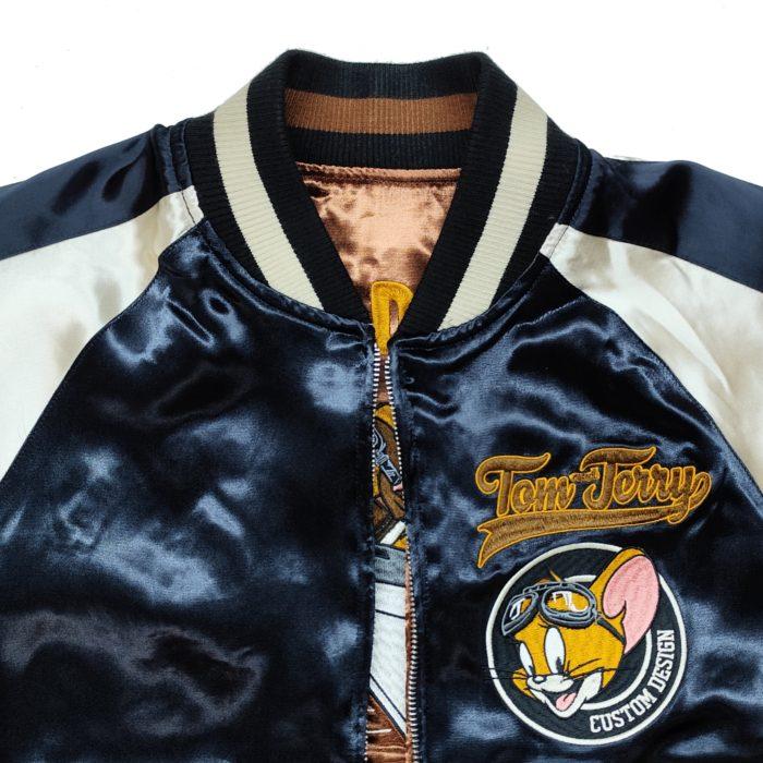 シャン・ジァン VANSON（バンソン） スカジャン リバーシブル バイク乗りジェリー