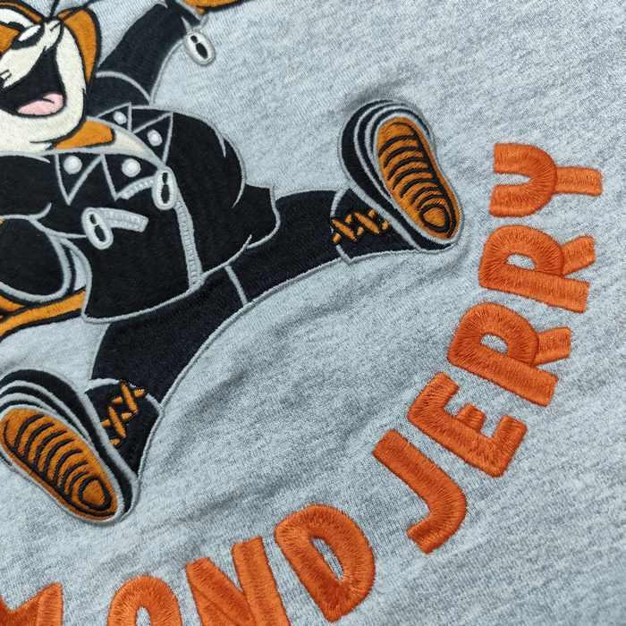 VANSON（バンソン） Tシャツ生地のパーカー 工具まみれ ジェリー 安全