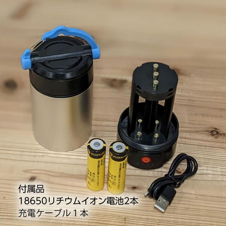 LED ランタン 充電 CUB キャンピングライトT9 18650battery アルミボディ 防災 台風 停電　防災 地震 停電対策 |  | 01