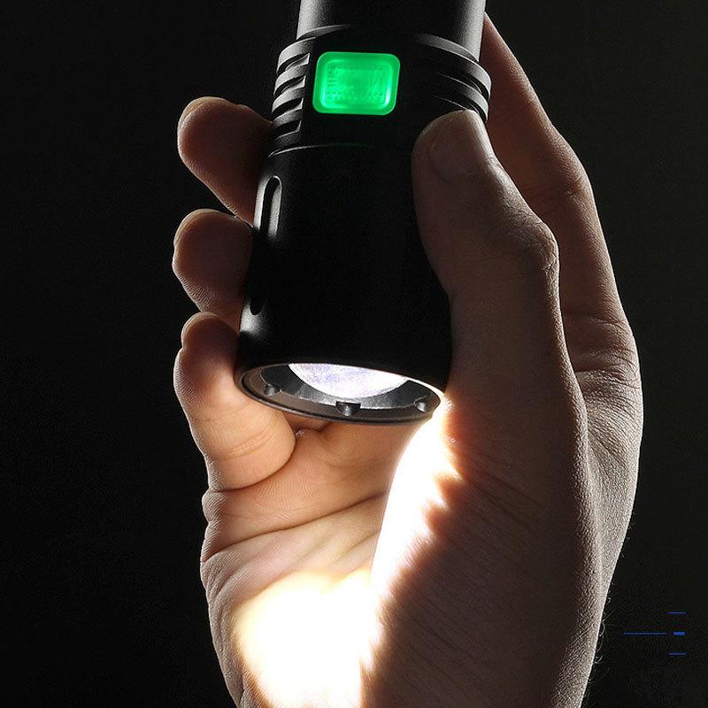 懐中電灯 LED 強力 最強 充電式 防災ライト 地震 停電対策 高輝度 ハンディライト アウトドア USB充電式 アルミボディ 非常用  X60T |  | 07