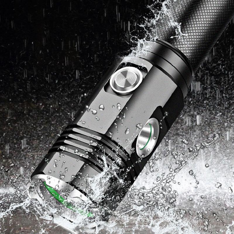 懐中電灯 led 強力 最強 充電式 防災 ライト 地震 停電対策 高輝度 ハンディライト アウトドア USB充電式 アルミボディ 非常用 G3 |  | 02