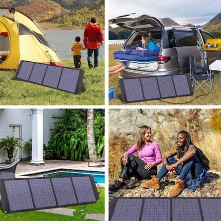 折り畳み式 ソーラーパネル 80W DocoL ポータブル電源対応 SP80W |  | 03