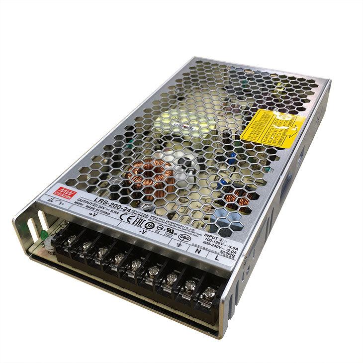 LRS200-24 MeanwellAC / DC スイッチング電源 24Ｖ200Ｗ 入力 ac100v-200v 出力 dc24v 8.3a | 