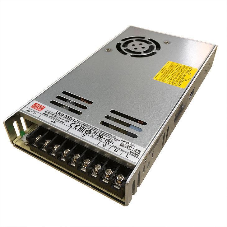 LRS350-12 meanwell AC / DC スイッチング電源 12Ｖ350Ｗ 入力 ac100v-200v 出力 dc12v 29a | 