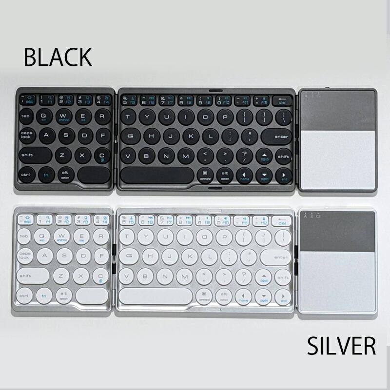 Bluetooth ワイヤレスキーボード タッチパッド Windows Android iOS iPad アイフォン iPhone |  | 03