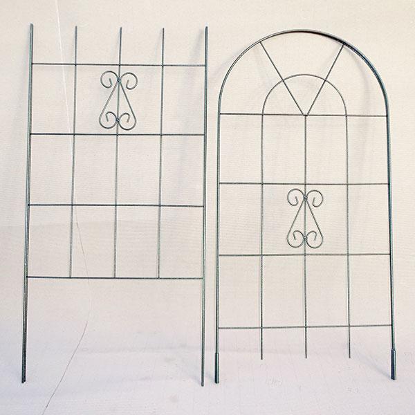 2Wワイヤーフェンス 50×200cm 1個 組立式 No.183 ワイヤーラティス アイアン 小KD |  | 02