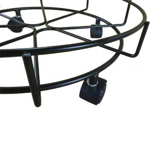 ポットスタンド キャスター付 鉢のせ台 M No.351 ガーデニング 鉢台 プランタースタンド 室内 フラワースタンド 小KD |  | 02