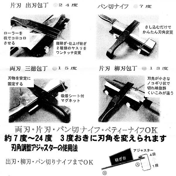 簡単包丁研ぎ器 刃物キラリン ワイオリ・マハロ製 ワイオリマハロ DZ |  | 01